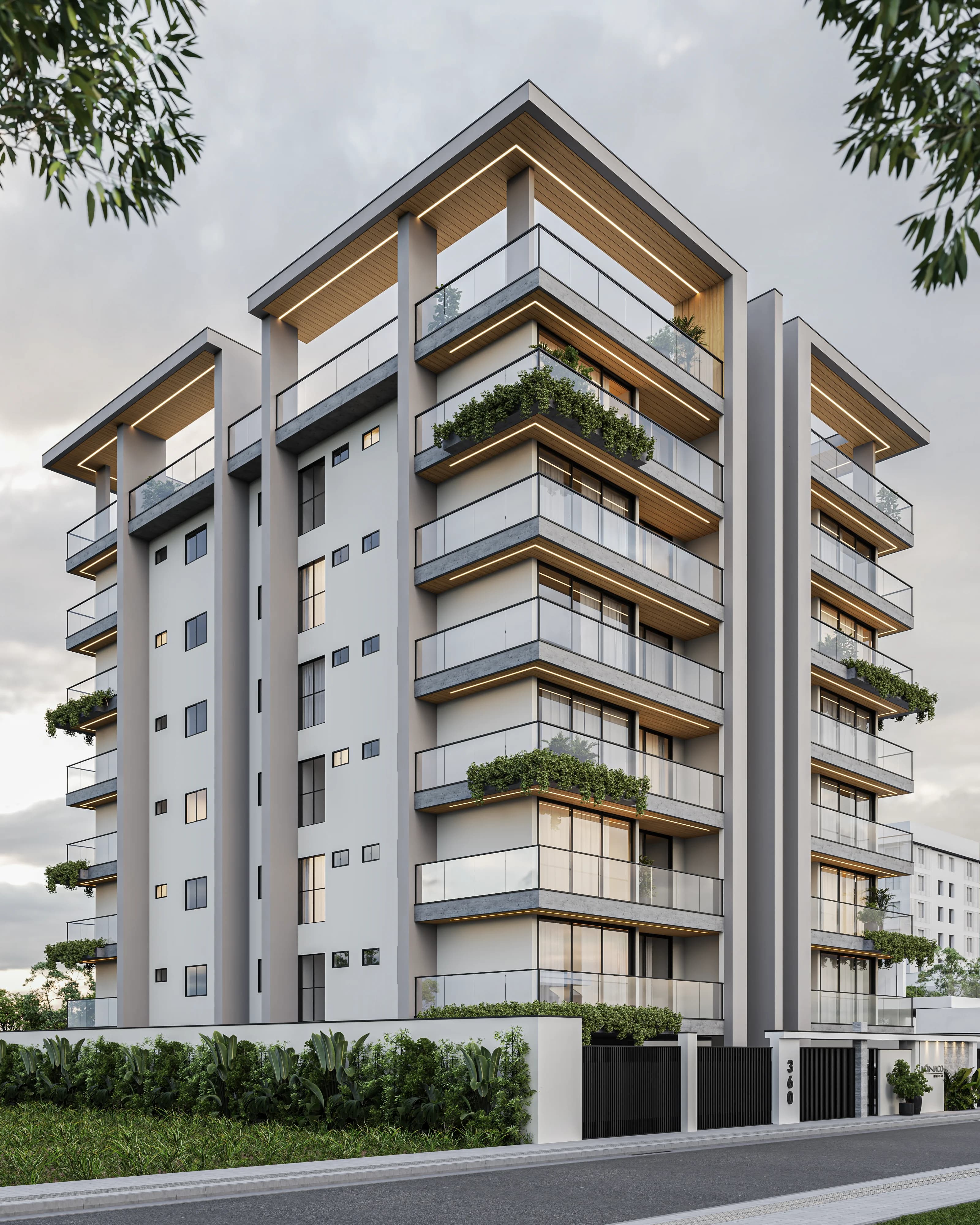 Arquitetura do Residencial Mônaco